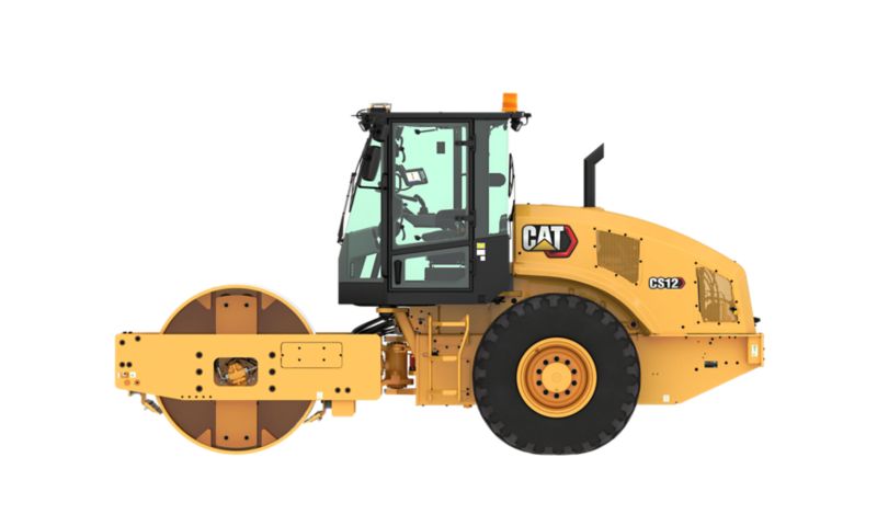 Roller machine on a white background
